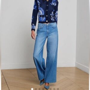 L'Agence Alicent Wide Leg Jeans size 26 - NWOT